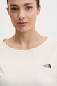 The North Face t-shirt męski beżowy NF0A8BS2QLI1