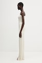 Rick Owens Lilies top damski z wiskozy LI01F7105.RRV beżowy SS26