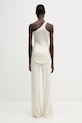 Odzież Rick Owens Lilies top damski z wiskozy LI01F7105.RRV beżowy