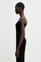 Rick Owens Lilies top z wiskozy damski LI01F7105.RRV czarny SS26