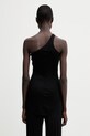 Odzież Rick Owens Lilies top z wiskozy damski LI01F7105.RRV czarny