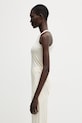 Rick Owens Lilies Basic top z wiskozy damski LI01F7101.RRV beżowy SS26