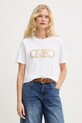 MICHAEL Michael Kors t-shirt damski bawełniany biały MS651SC97J