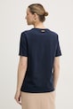 Odzież MICHAEL Michael Kors t-shirt damski bawełniany MS651SC97J granatowy