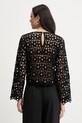 Odzież MICHAEL Michael Kors bluzka damska MS651ZMKNE czarny