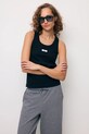 Bizuu top EJRIS z elastanem czarny EJRIS.CZARNY