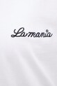 La Mania Oversize t-shirt γυναικείο βαμβακερό CARENA CARENA λευκό