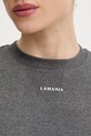 La Mania t-shirt bawełniany ANN ANN szary