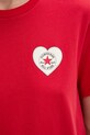 Converse t-shirt damski bawełniany x CHUCKS IN LOVE CVW6T130