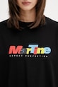 Martine Rose T-shirt bawełniany damski czarny 621JE06001E