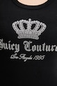 Juicy Couture top damski GOTHIC VEST JCBLV126807 czarny