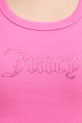 Juicy Couture top damski RACER VEST JCWLV126308 różowy