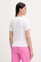Ρούχα Rip Curl t-shirt γυναικείο βαμβακερό με ελαστάν SURF SIDE 0MBWTE λευκό