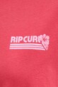 Rip Curl t-shirt γυναικείο βαμβακερό OCEAN BREAK 0MGWTE κόκκινο