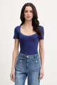Morgan t-shirt damski granatowy 261.DAMOUR