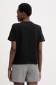 Odzież Morgan t-shirt damski bawełniany z elastanem DMARE czarny