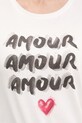 Morgan t-shirt damski DOUR biały