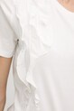 Morgan tricou basic pentru femei, din bumbac DUPAIN bej