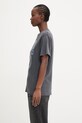 Anine Bing Lili t-shirt bawełniany damski A.08.11885 szary SS26