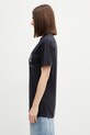 Anine Bing Walker California t-shirt bawełniany damski A.08.11850 czarny SS26