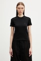 Carhartt WIP W' S/S Luca T-Shirt bawełniany damski czarny I036365.89XX