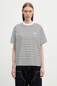 Carhartt WIP W' S/S Ezra T-Shirt bawełniany damski czarny I036343.3KRXX