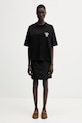 Carhartt WIP W' S/S Vestige T-Shirt bawełniany damski I036388.89XX czarny