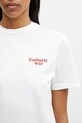 Carhartt WIP W' S/S Spoiled T-Shirt T-shirt bawełniany damski biały I036389.02XX