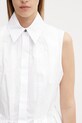 Sportmax Spxcertosa koszula bawełniana damska biały 2612111052600