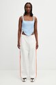 adidas Originals x MIAOU korzetová halenka dámská hladká KS0155 modrá