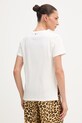Odzież Lola Casademunt T-shirt damski bawełniany z elastanem LS2615017 beżowy