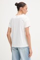 Odzież Lola Casademunt T-shirt damski bawełniany LS2615019 biały