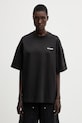 WRSTBHVR Dejo tricou de bumbac pentru femei negru U1025TT.3093