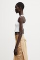 WRSTBHVR Anitra crop top damski W1525SB.2950 alb SS26
