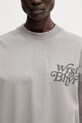 WRSTBHVR Reen V2 t-shirt βαμβακερό γυναικείο γκρί U1026TT.3460