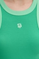 Marimekko top pentru femei, din bumbac m095485 verde