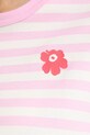 Marimekko t-shirt basic damski bawełniany 095478 różowy