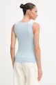 United Colors of Benetton top damski bawełniany 3GA8DH018 niebieski SS26
