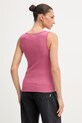 United Colors of Benetton top damski bawełniany 3GA8DH018 różowy SS26