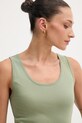 United Colors of Benetton top dámský bavlněný zelená 3GA8DH018