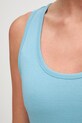 United Colors of Benetton top dámský bavlněný modrá 3GA8DH018