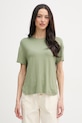 United Colors of Benetton tričko dámske s viskózou zelená 3Z12D10C0