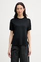 United Colors of Benetton tričko dámské s viskózou černá 3Z12D10C0