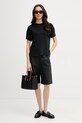 United Colors of Benetton tričko dámské s viskózou 3Z12D10C0 černá SS26