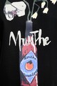 MUNTHE t-shirt damski bawełniany BILCIS 261113126160 czarny