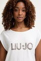 Liu Jo топ жіночий віскозний бежевий VA6047.JS360