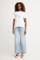 Liu Jo T-shirt damski VA6164.JS360 biały SS26
