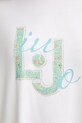 Liu Jo T-shirt damski VA6164.JS360 biały