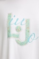 Liu Jo T-shirt damski VA6164.JS360 biały