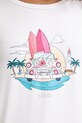 Liu Jo T-shirt damski z wiskozy VA6168.JS360 biały